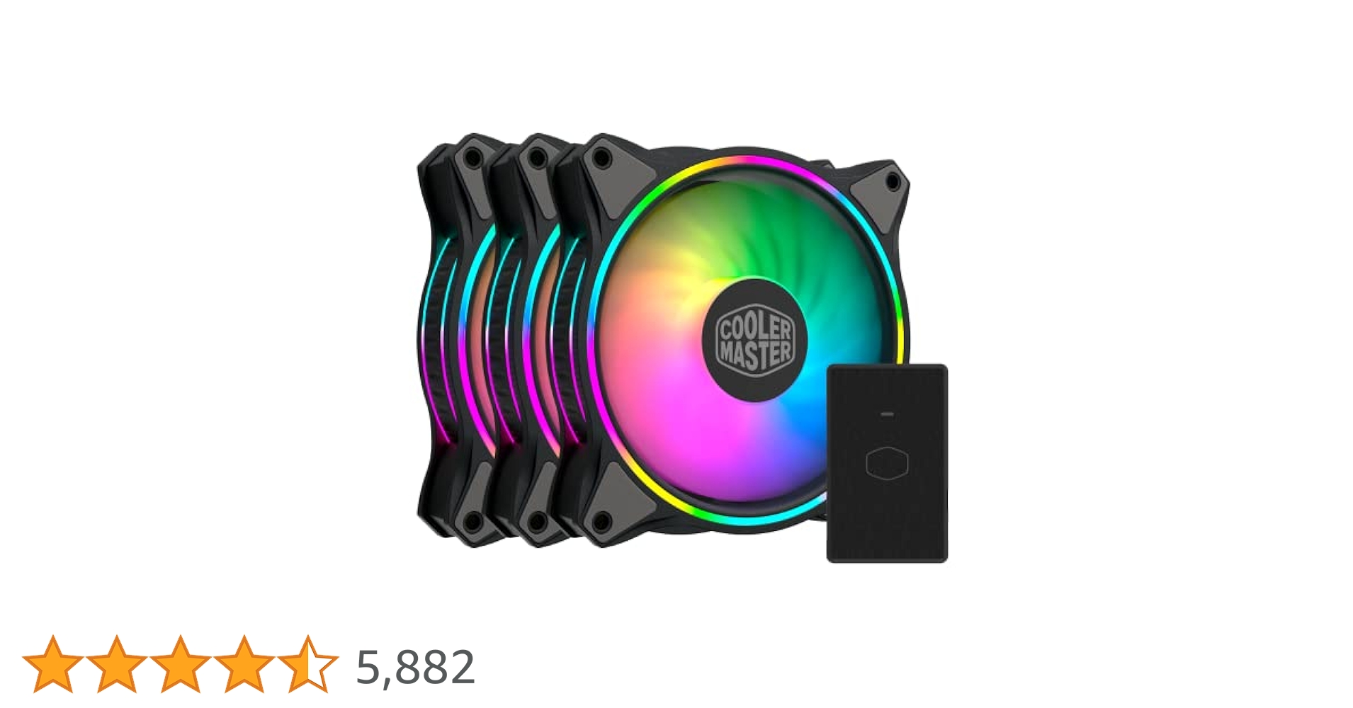 Cooler Master MASTERFAN MF120 HALO 3個セット MasterFan MF120 Halo² 3in1 Case Fan | Cooler Master
